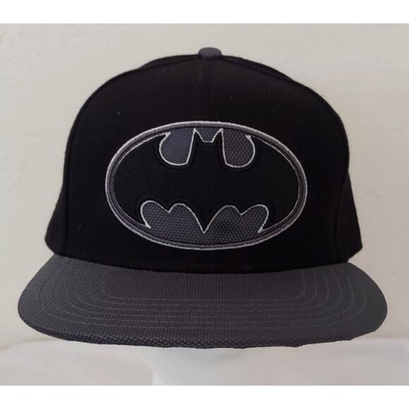 Concept One Accessories Other - Batman Black and Grey Snapback Adjustable Cap Black And Gray Baseball Cap NWOT